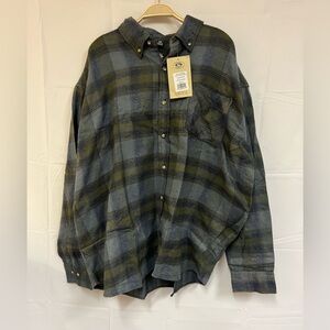 NEW STILLWATER SUPPLY CO MENS FLANNEL LONG SLEEVE SHIRT MULTIPLE SIZES